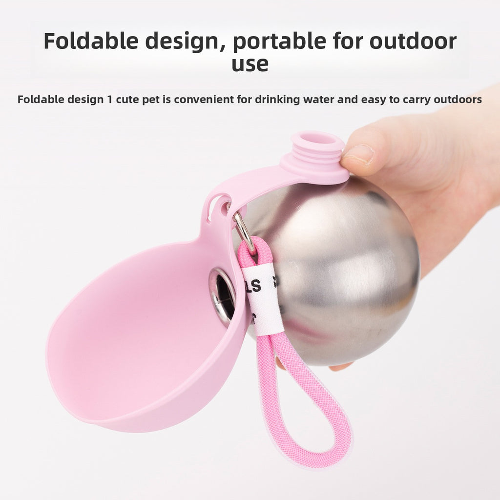 Pet Stainless Steel Water Bottle
