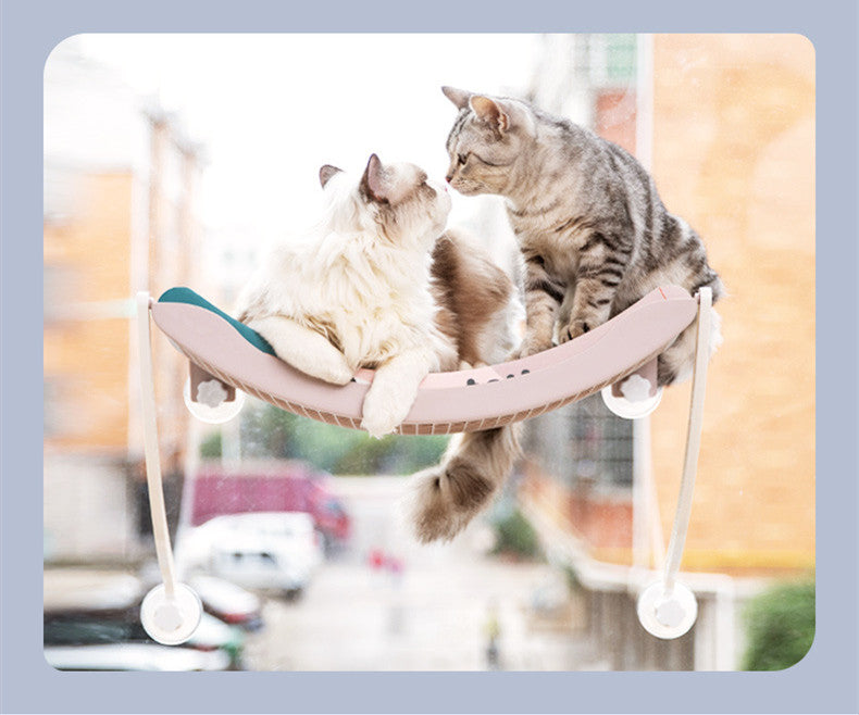 Cat window suction hammock