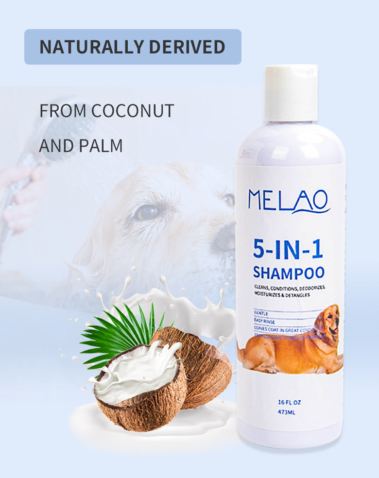 Pet shower gel shampoo large bottle