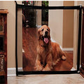 Portable folding pet safety gate barrier