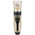 Complete pet grooming kit clipper nail grinder brush