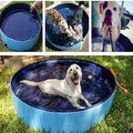 Foldable dog swimming and bathing pool