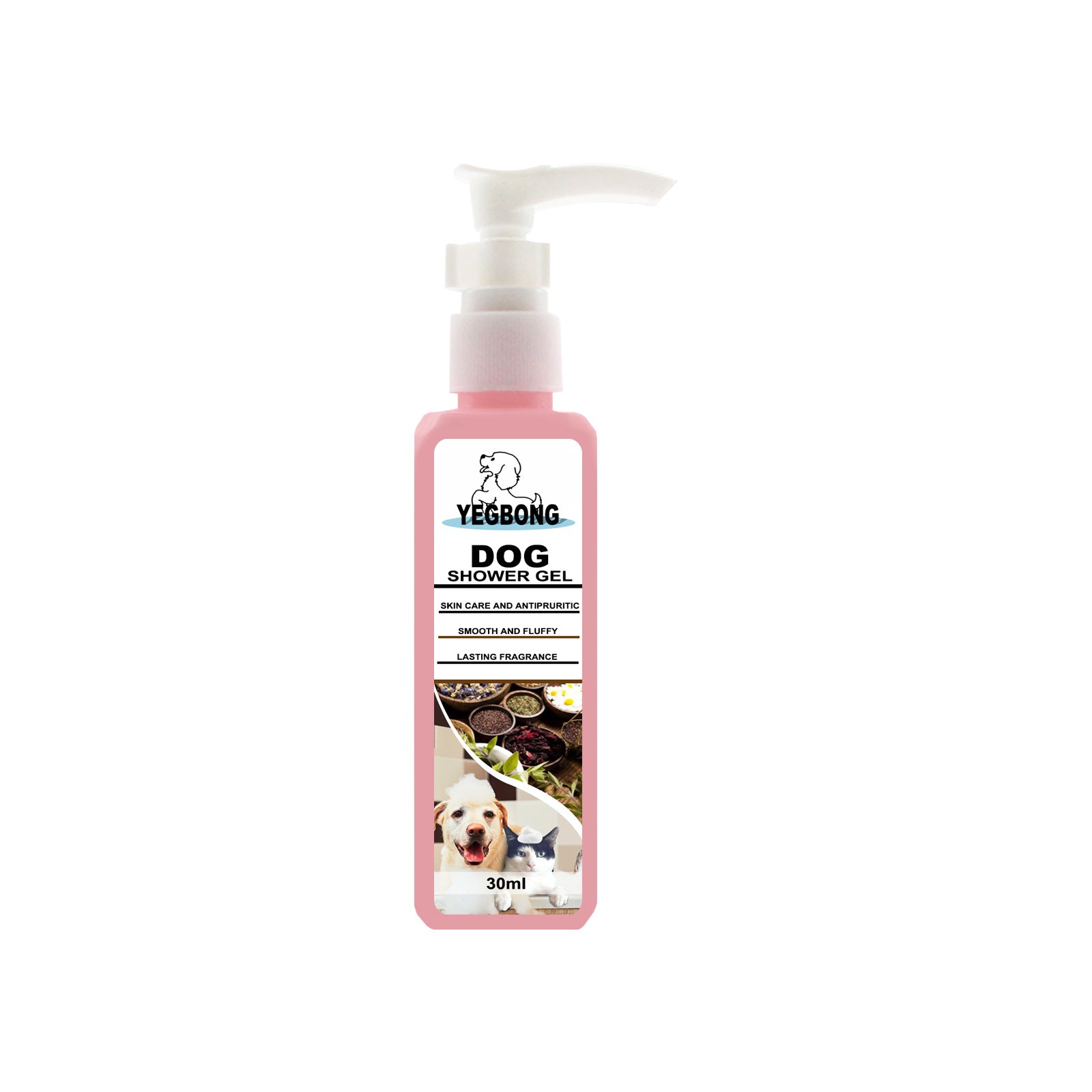 30ml pet shampoo bottle