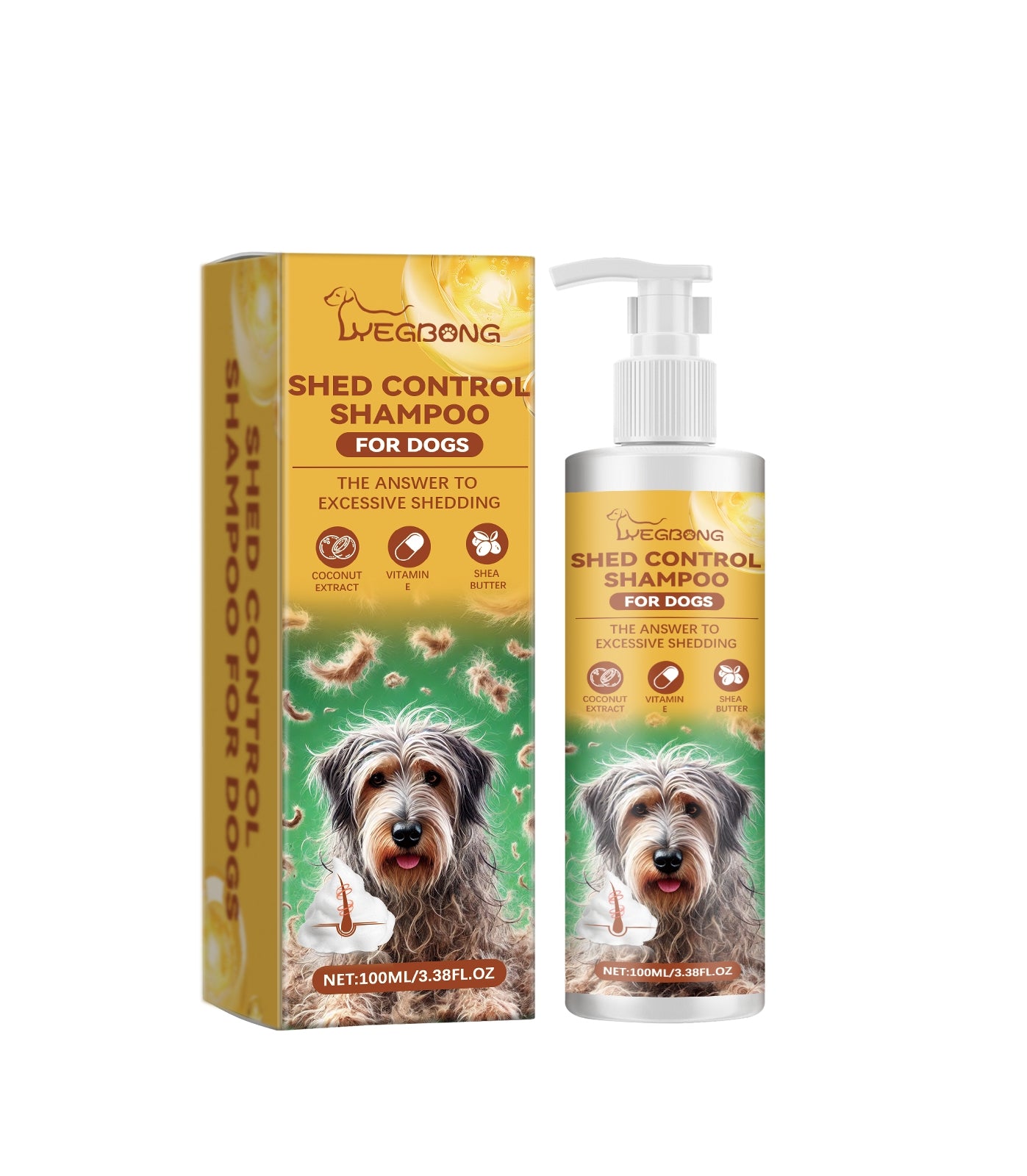 Anti-shedding dog shampoo