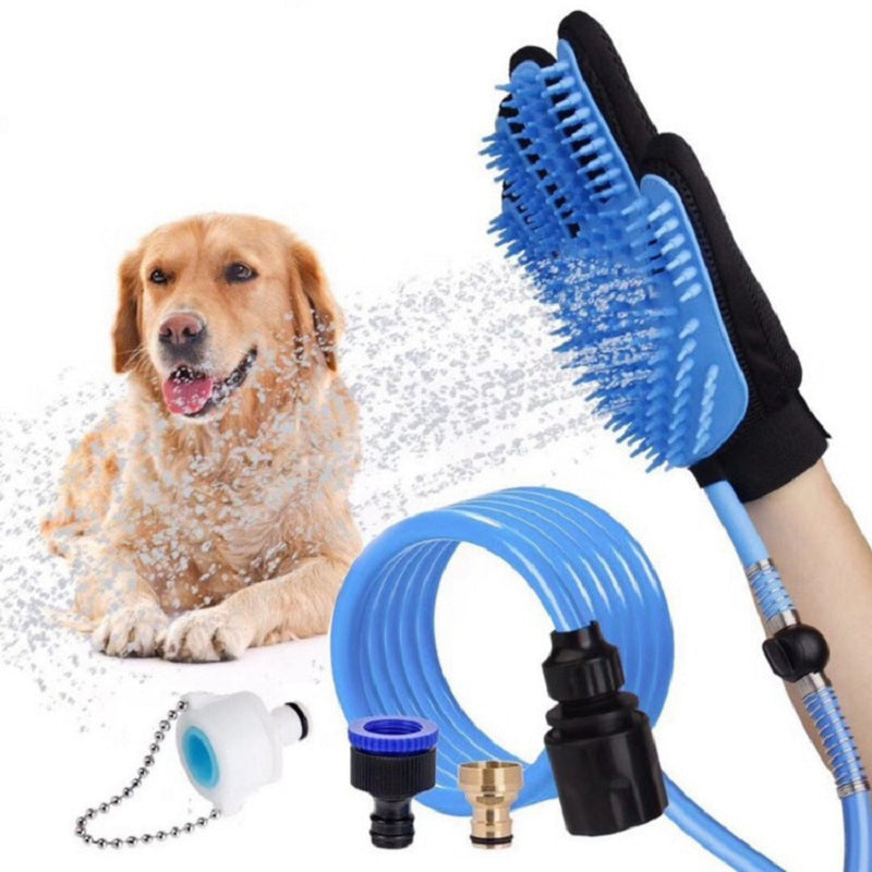 Handheld pet shower sprayer and massage head
