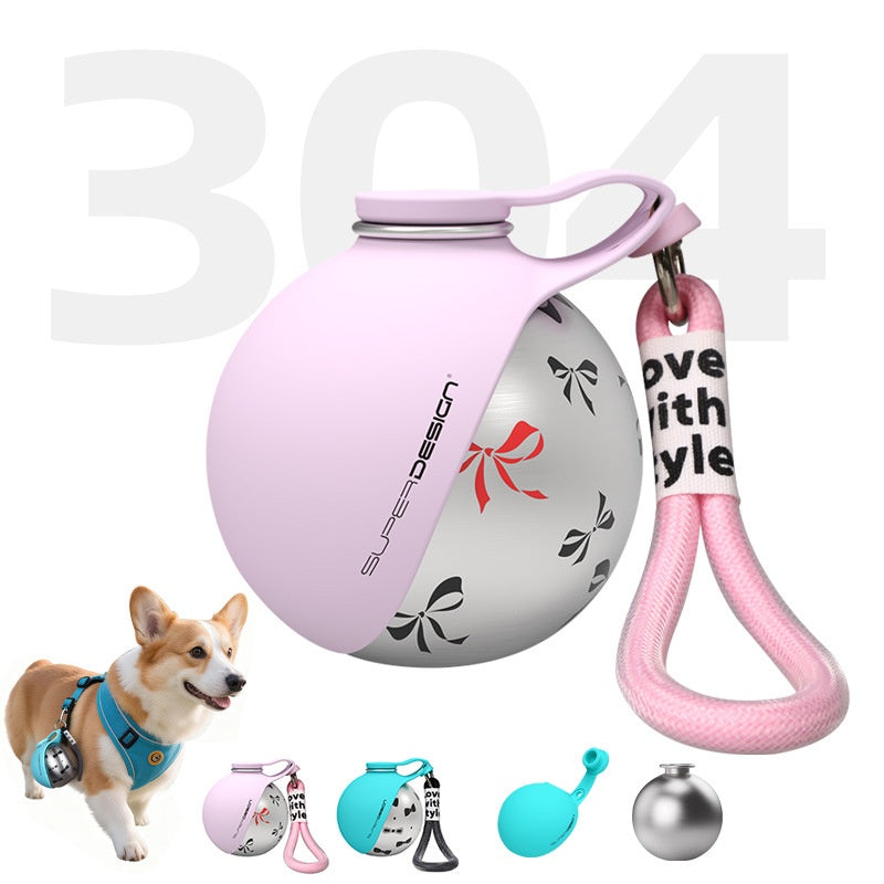 Tragbare Hundetrinkflasche