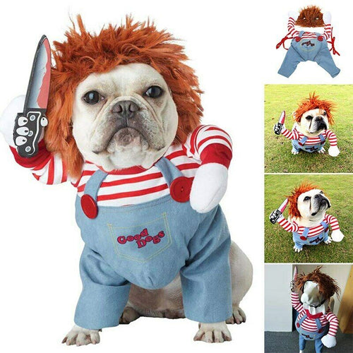 Adjustable Halloween pet cosplay costume