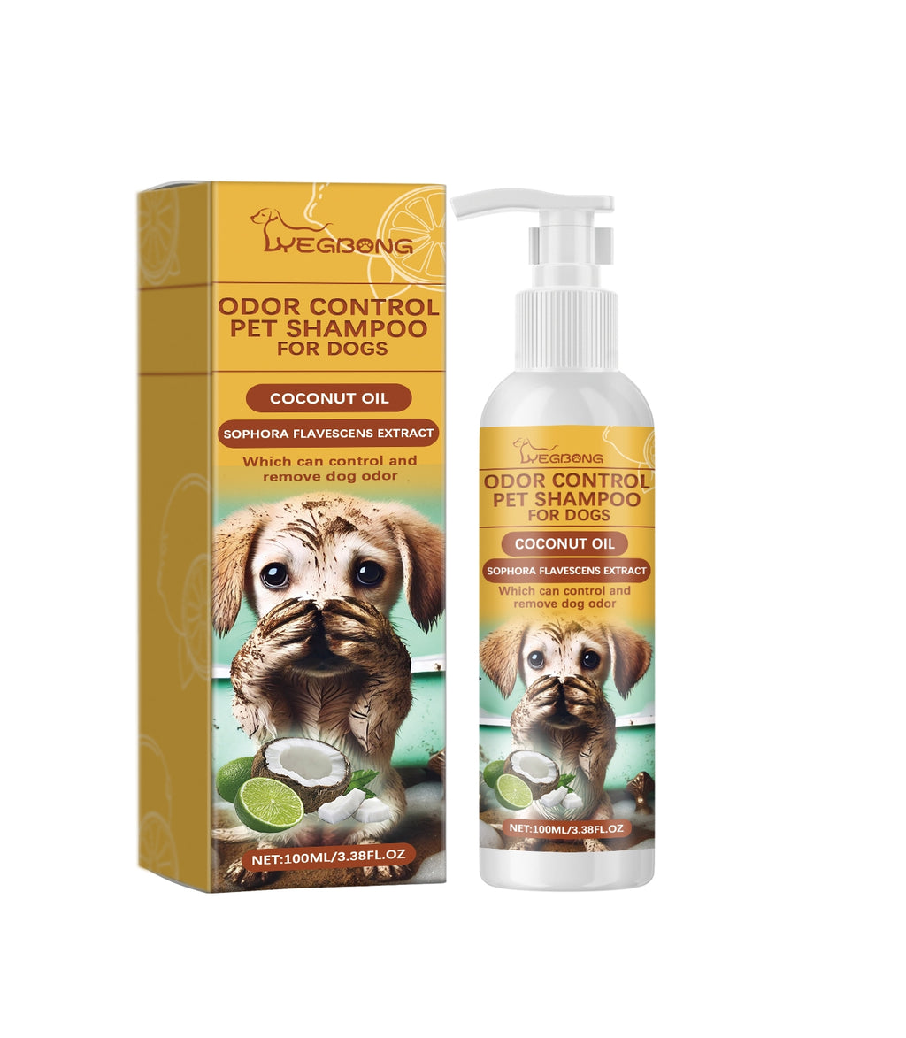 Deodorising dog shampoo