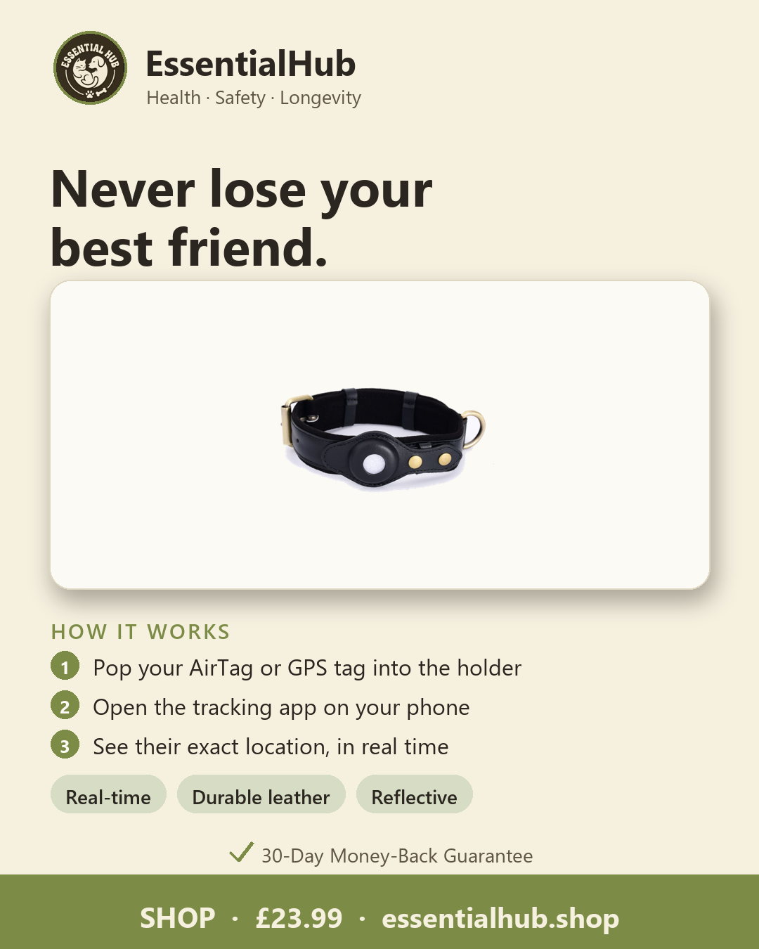 How the Anti-Lost GPS Collar works