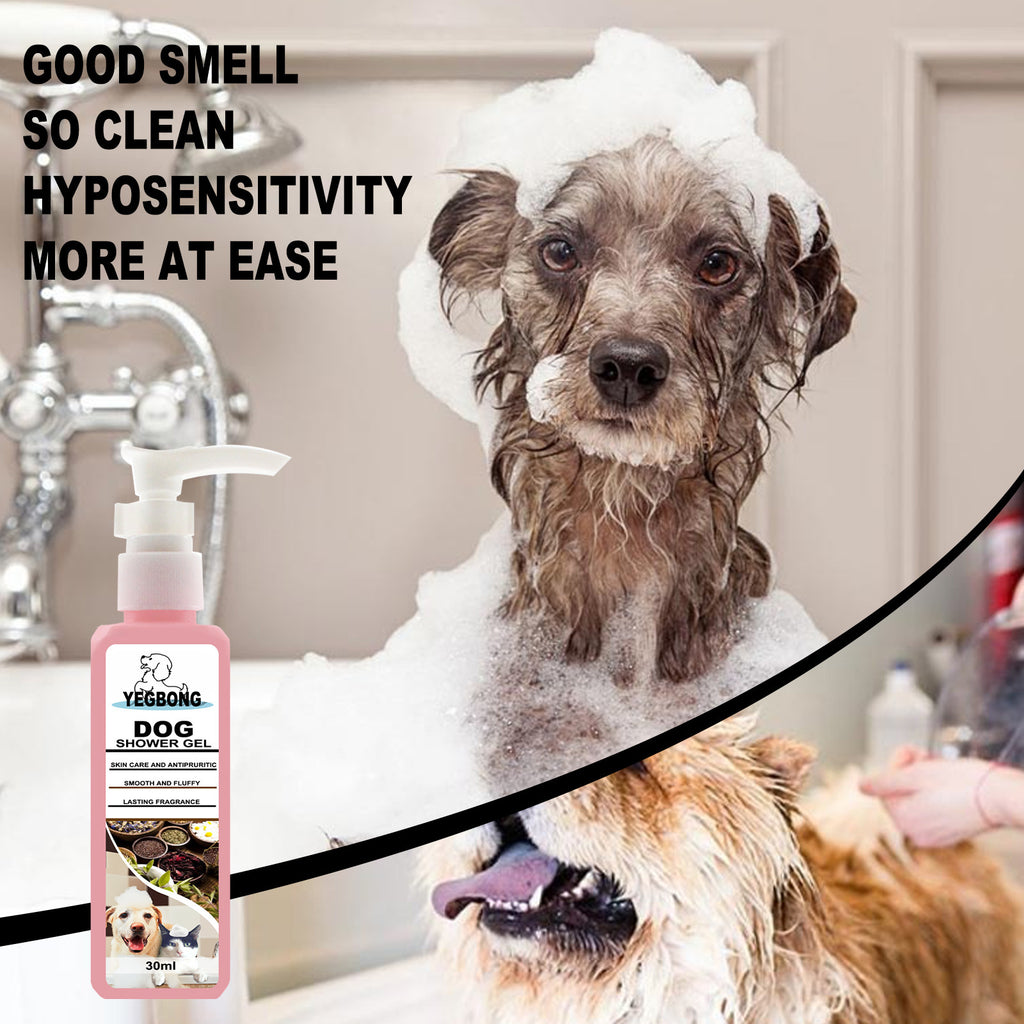 Deodorising dog shower gel