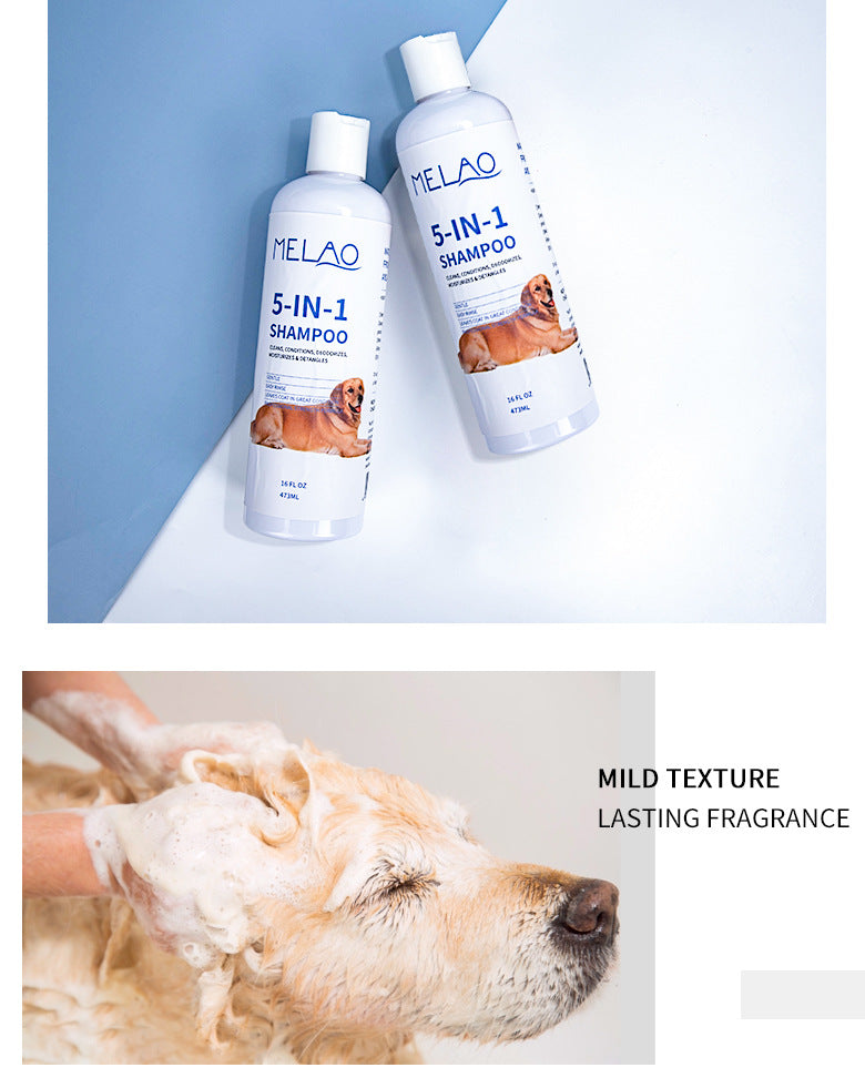 Dog and cat 5-in-1 shampoo